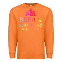 Carrot the only bs i need is beer sunshine Premium Sweatshirt - artisFamous