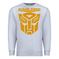 Heather Grey bumblebee Premium Sweatshirt - artisFamous