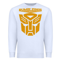 White bumblebee Premium Sweatshirt - artisFamous