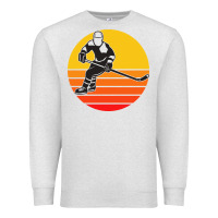 Oatmeal Heather Hockey 1 Premium Sweatshirt - artisFamous