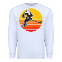 White Hockey 1 Premium Sweatshirt - artisFamous
