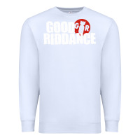 White good riddance Premium Sweatshirt - artisFamous