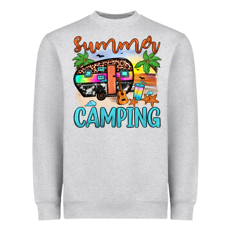 Summer Camping Heavyweight Sweatshirt by JahusDesignShop | Teevron