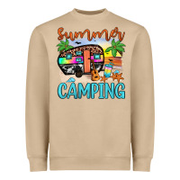 Mushroom summer camping Heavyweight Sweatshirt - JahusDesignShop