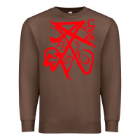 Chestnut lucifer calligraphy 2 Premium Sweatshirt - artisFamous