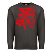 Smoke lucifer calligraphy 2 Premium Sweatshirt - artisFamous