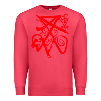 Cardinal lucifer calligraphy 2 Premium Sweatshirt - artisFamous