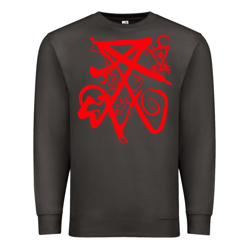 Lucifer Calligraphy 2 Premium Sweatshirt by artisFamous | Teevron