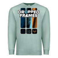 Seafoam dropped frames Premium Sweatshirt - artisFamous