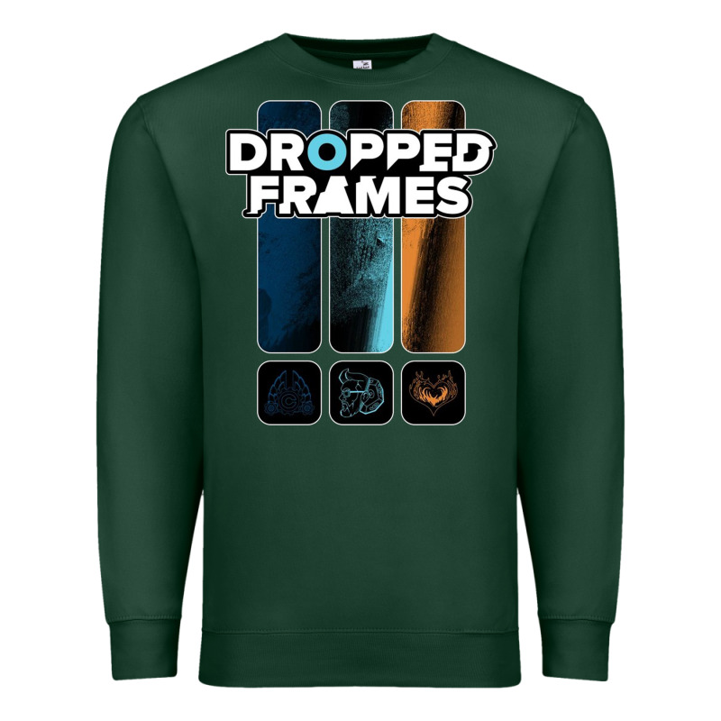 Dropped Frames Premium Sweatshirt by artisFamous | Teevron