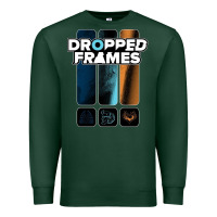 Sports Green dropped frames Premium Sweatshirt - artisFamous