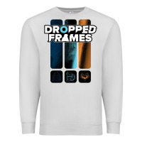 Dove Grey dropped frames Premium Sweatshirt - artisFamous
