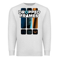 Oatmeal Heather dropped frames Premium Sweatshirt - artisFamous