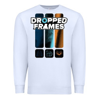White dropped frames Premium Sweatshirt - artisFamous