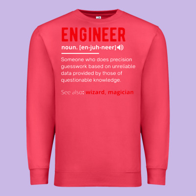 Engineer Definition Premium Sweatshirt Designed By Artisfamous