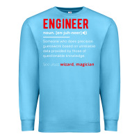 Ocean Blue engineer definition Premium Sweatshirt - artisFamous