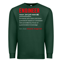 Sports Green engineer definition Premium Sweatshirt - artisFamous