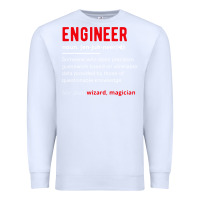 White engineer definition Premium Sweatshirt - artisFamous