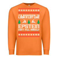 Carrot epstein didnt kill himself christmas Premium Sweatshirt - artisFamous