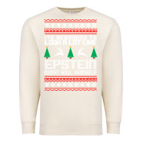 Sandshell epstein didnt kill himself christmas Premium Sweatshirt - artisFamous