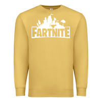 Antique Gold fartnite Premium Sweatshirt - artisFamous