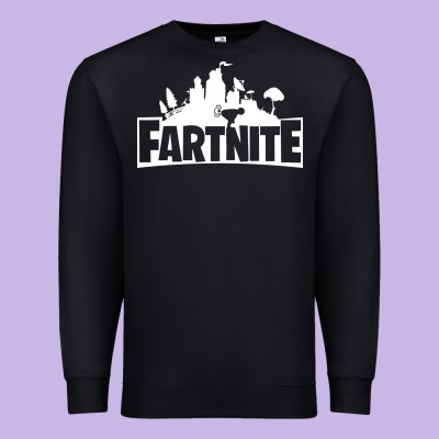 Fartnite Premium Sweatshirt Designed By Artisfamous
