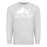 Dove Grey fartnite Premium Sweatshirt - artisFamous
