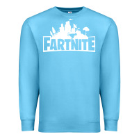 Ocean Blue fartnite Premium Sweatshirt - artisFamous