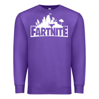 Purple fartnite Premium Sweatshirt - artisFamous