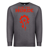 Charcoal Heather for the horde Premium Sweatshirt - artisFamous