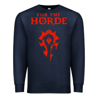 Navy for the horde Premium Sweatshirt - artisFamous