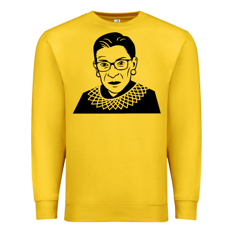 Ruth Bader Ginsburg Premium Sweatshirt by artisFamous | Teevron