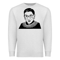 Oatmeal Heather ruth bader ginsburg Premium Sweatshirt - artisFamous
