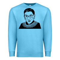 Ocean Blue ruth bader ginsburg Premium Sweatshirt - artisFamous