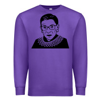 Purple ruth bader ginsburg Premium Sweatshirt - artisFamous