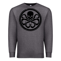 Charcoal Heather hydra Premium Sweatshirt - artisFamous