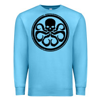 Ocean Blue hydra Premium Sweatshirt - artisFamous