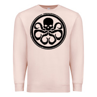 Pale Pink hydra Premium Sweatshirt - artisFamous