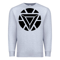 Heather Grey arc reactor   new element Premium Sweatshirt - artisFamous