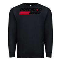 Black precision turbo engine classic Premium Sweatshirt - artisFamous