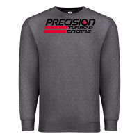 Charcoal Heather precision turbo engine classic Premium Sweatshirt - artisFamous