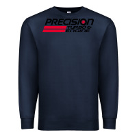 Navy precision turbo engine classic Premium Sweatshirt - artisFamous