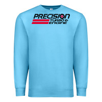 Ocean Blue precision turbo engine classic Premium Sweatshirt - artisFamous