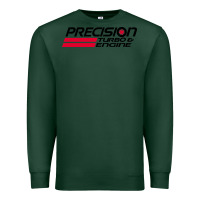 Sports Green precision turbo engine classic Premium Sweatshirt - artisFamous