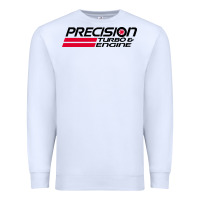 White precision turbo engine classic Premium Sweatshirt - artisFamous