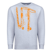 Heather Grey ut tshirt bullying university tees ut tennessee anti bullying homemade Premium Sweatshirt - artisFamous
