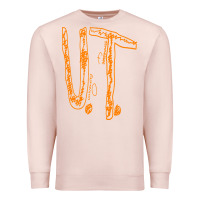 Pale Pink ut tshirt bullying university tees ut tennessee anti bullying homemade Premium Sweatshirt - artisFamous
