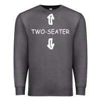 Charcoal Heather two seater Premium Sweatshirt - artisFamous