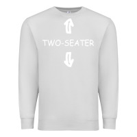 Dove Grey two seater Premium Sweatshirt - artisFamous