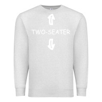 Oatmeal Heather two seater Premium Sweatshirt - artisFamous
